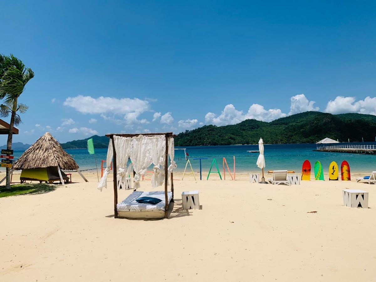 אל נידו Pangulatan Beach Resort מראה חיצוני תמונה