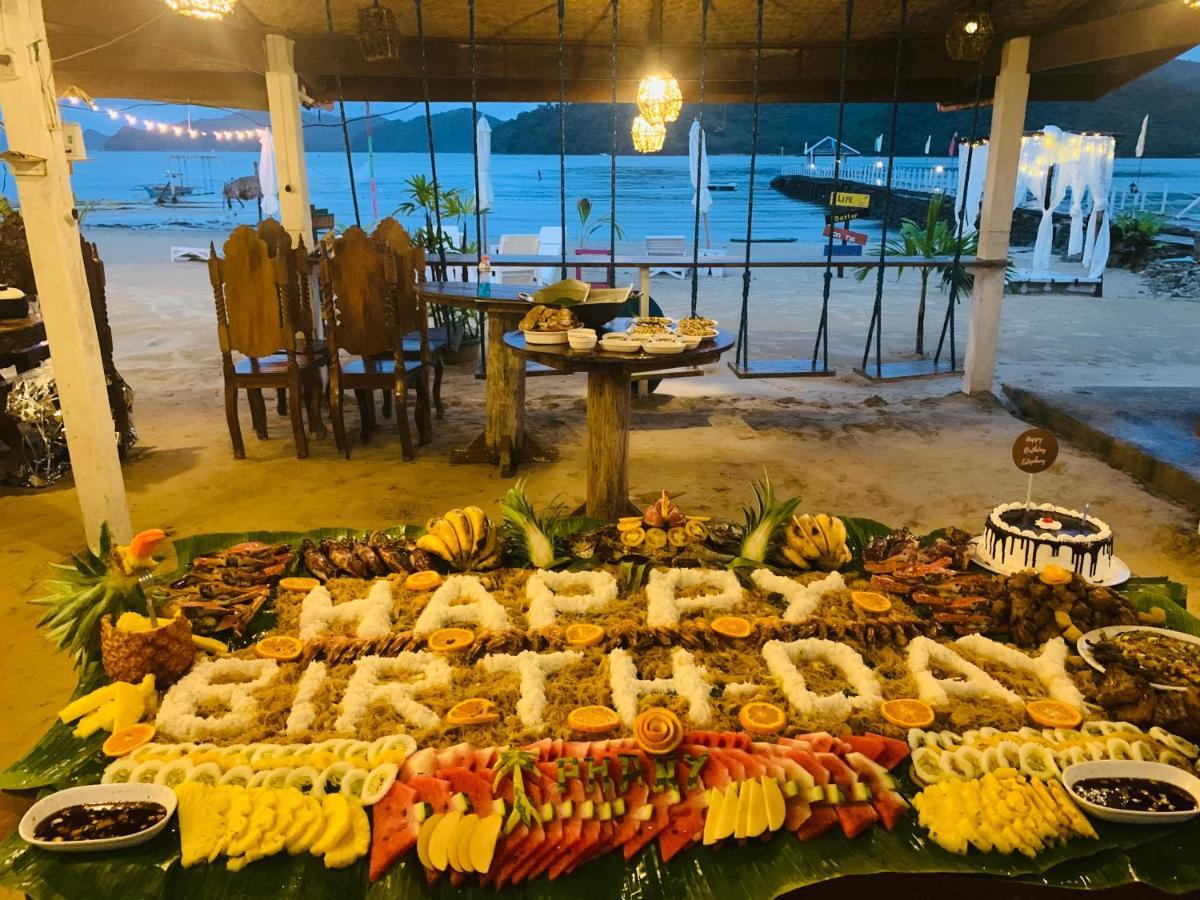 אל נידו Pangulatan Beach Resort מראה חיצוני תמונה
