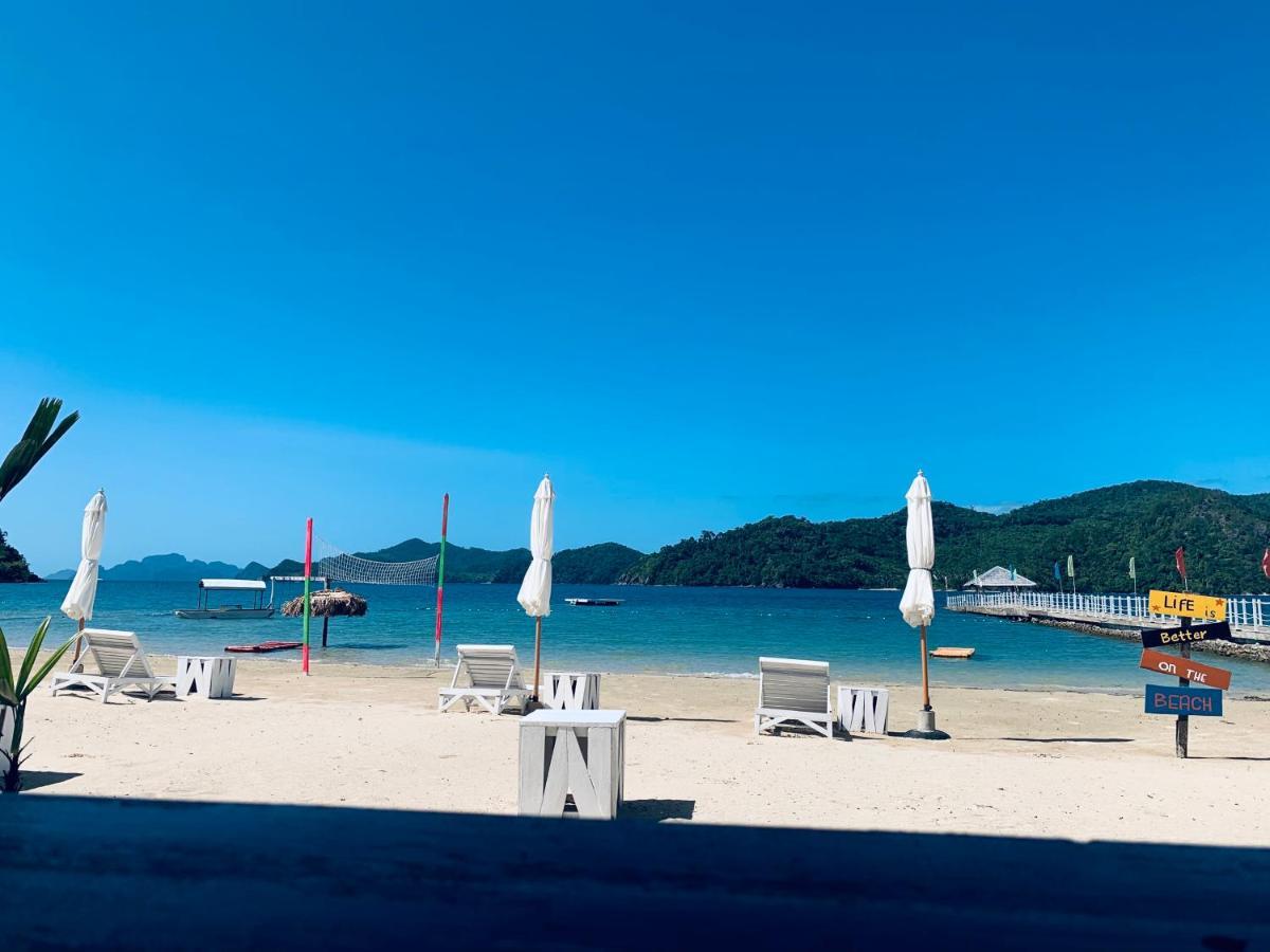 אל נידו Pangulatan Beach Resort מראה חיצוני תמונה